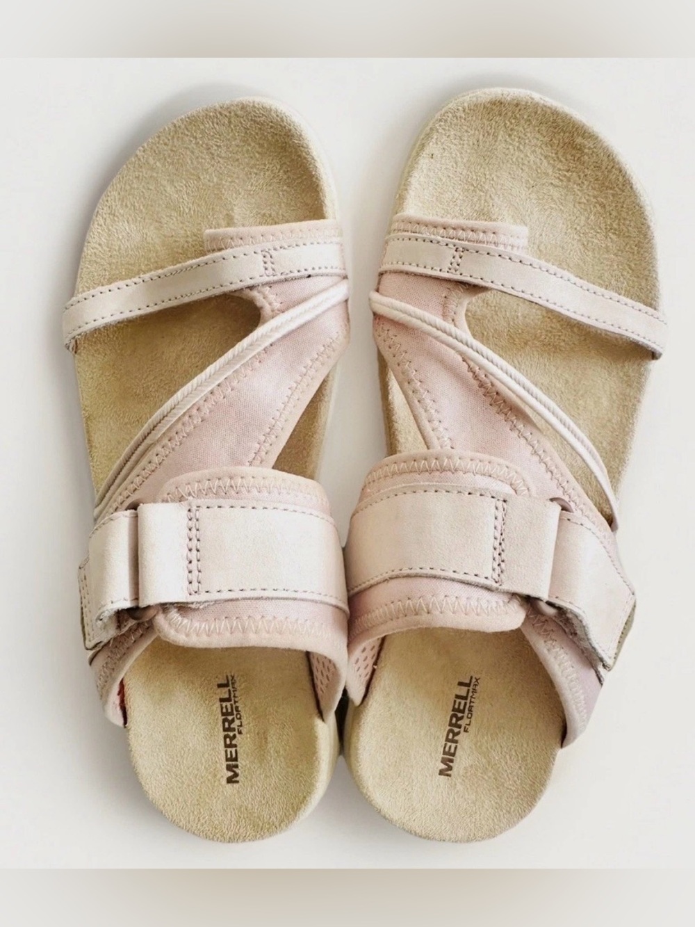 Merrell Terran 4 Pink Post Wrap Strap Powder Comfort Sandal Women's Size 9M